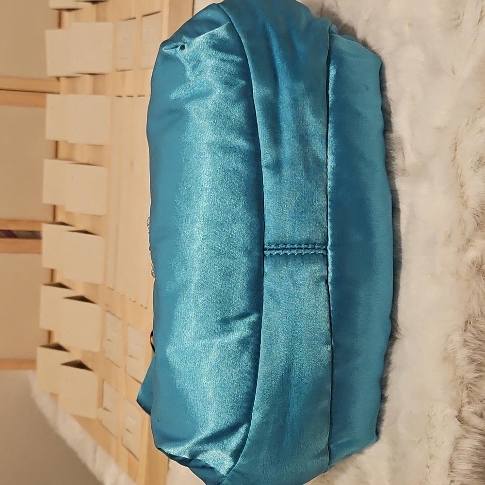 Cynthia Rowley Satin Rhinestone Shoulder Bag with Coin Purse - Picture 15 of 16